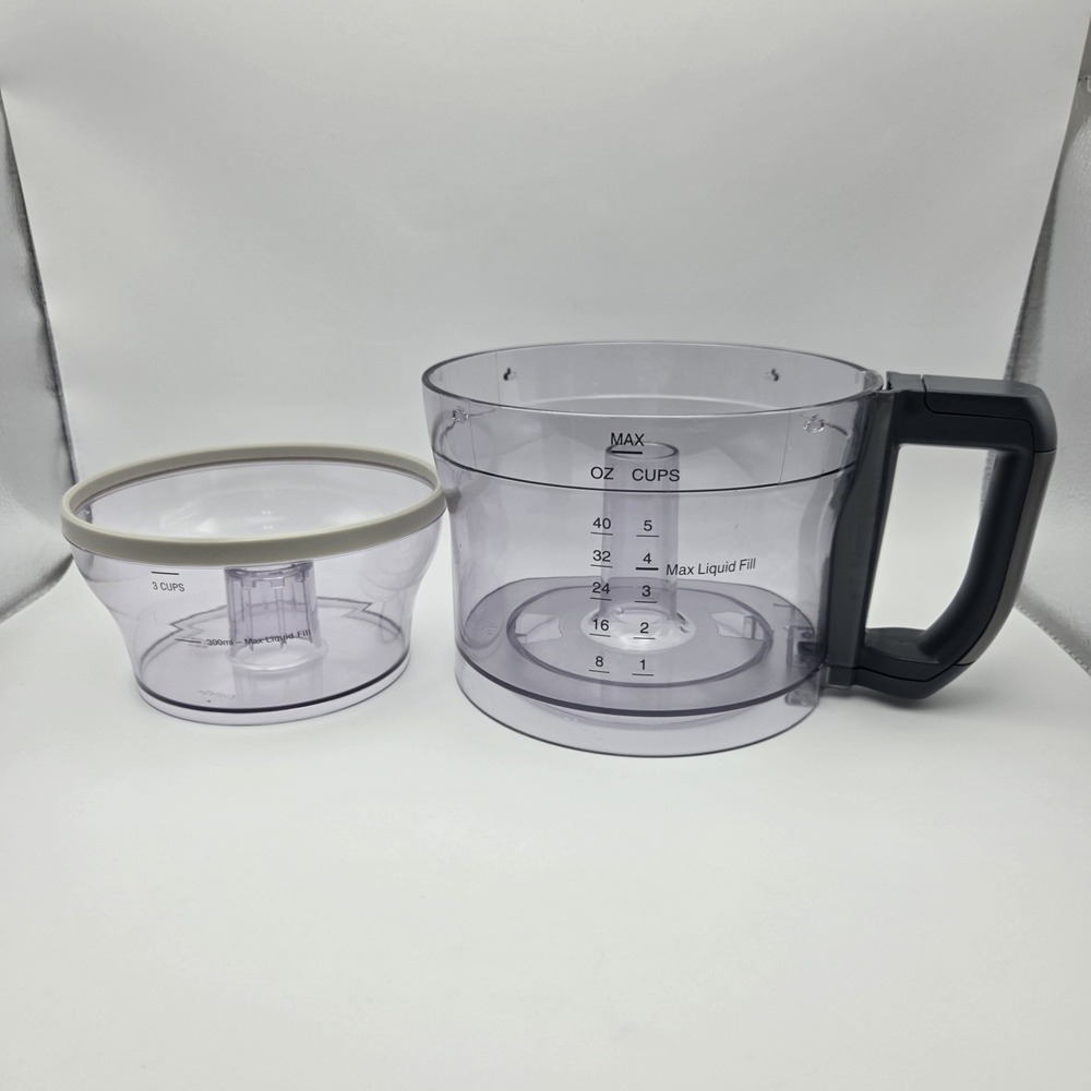 Cuisinart FP-8 Large & Small Work Bowls FP-8GMWB & FP-8SWB